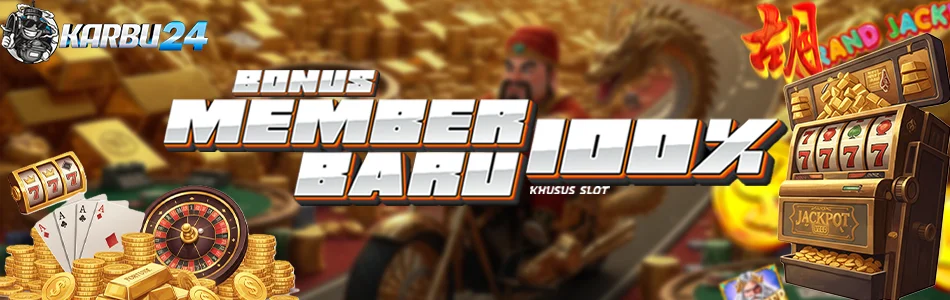 Bonus New Member 100%